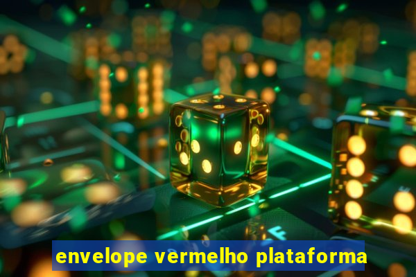 envelope vermelho plataforma